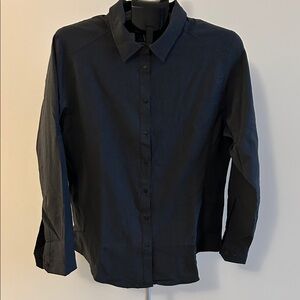 Women’s Classic Grey Button-Down Shirt